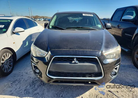 2015 Mitsubishi Outlander Sport Es from USA, damaged, VIN 4A4AP3AW8FE052484